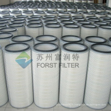 FORST Application de la centrale électrique Donaldson Turbine Cartridge Filter Construction Quality Choice